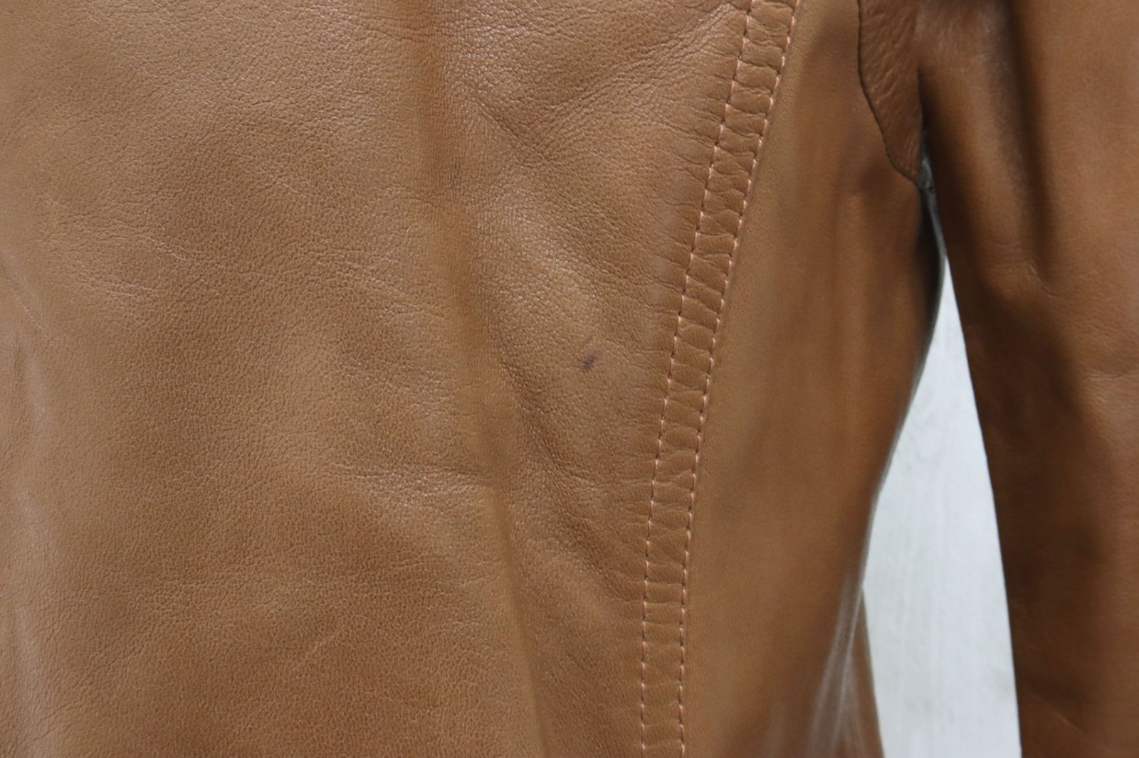 シングルレザーライダースジャケット