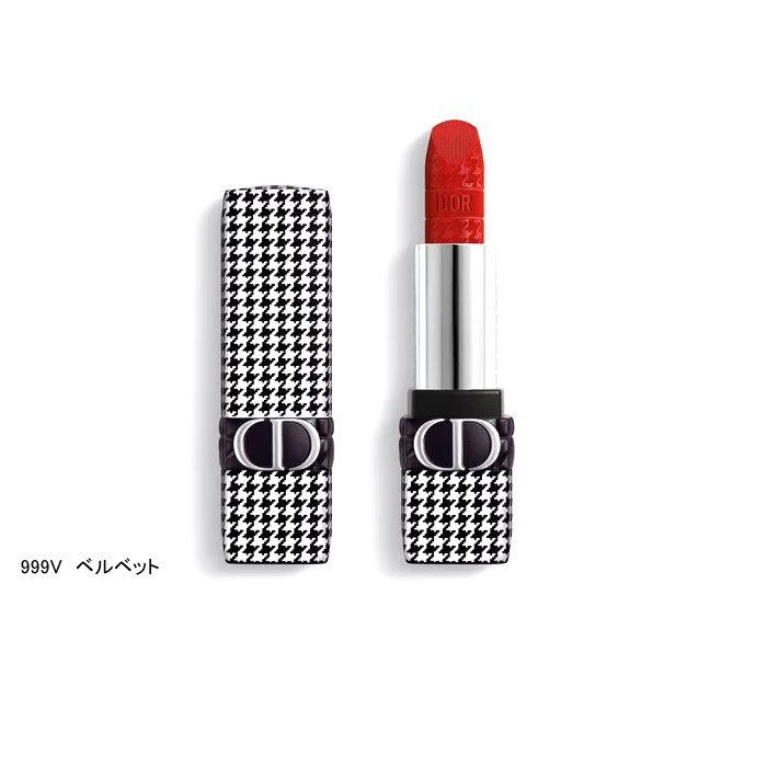 Dior ディオール リップ 千鳥 限定 999 ベルベット