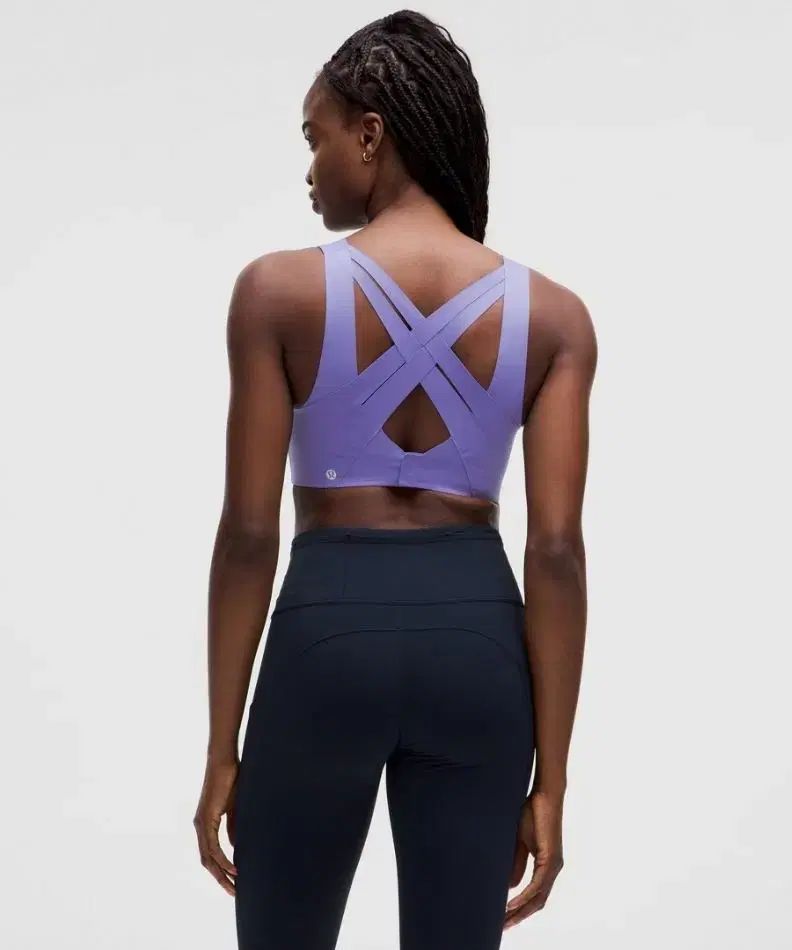 lululemon ルルレモン スポーツブラ ブラトップ ヨガウェア 紫色
