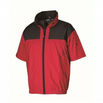 ND-1121 Nクールウェア 半袖 服5L レッド チタン 3Dエリ 8213327