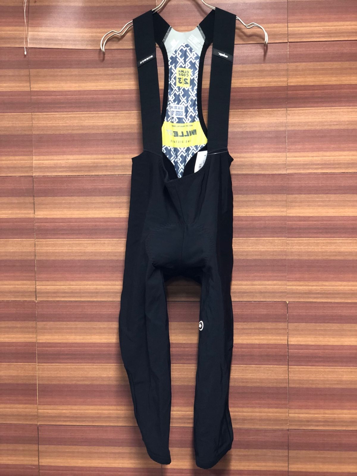 IU298 アソス Assos MILLE GT spring/fall knlc ビブニッカー 黒