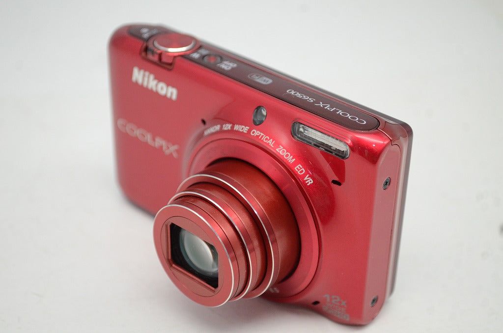 Nikon ニコン COOLPIX S6500 コンパクトデジタルカメラ レッド 元 250924k