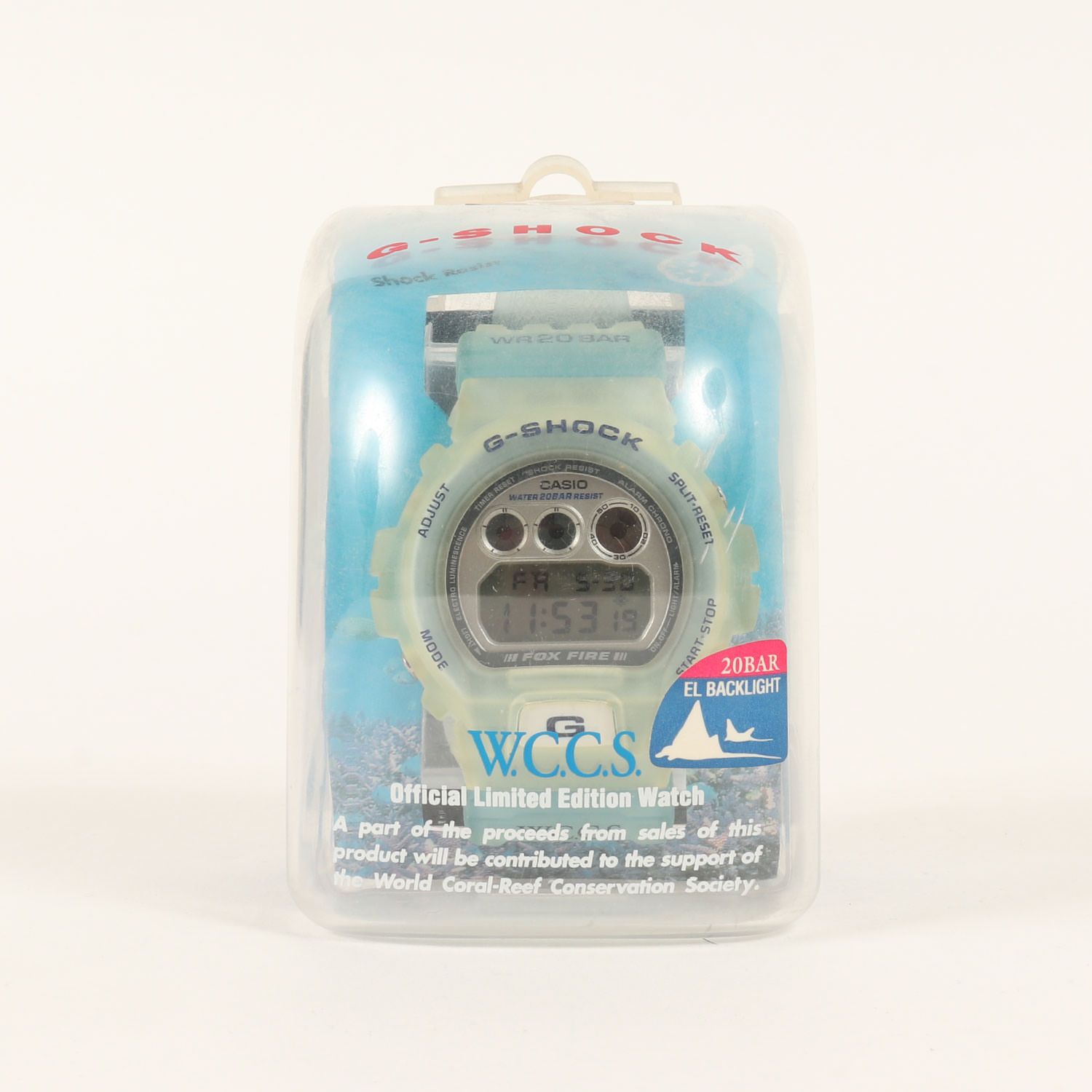 新品】G-SHOCK ジーショック 90s DW-6900WC-2AT W.C.C.S 世界サンゴ礁