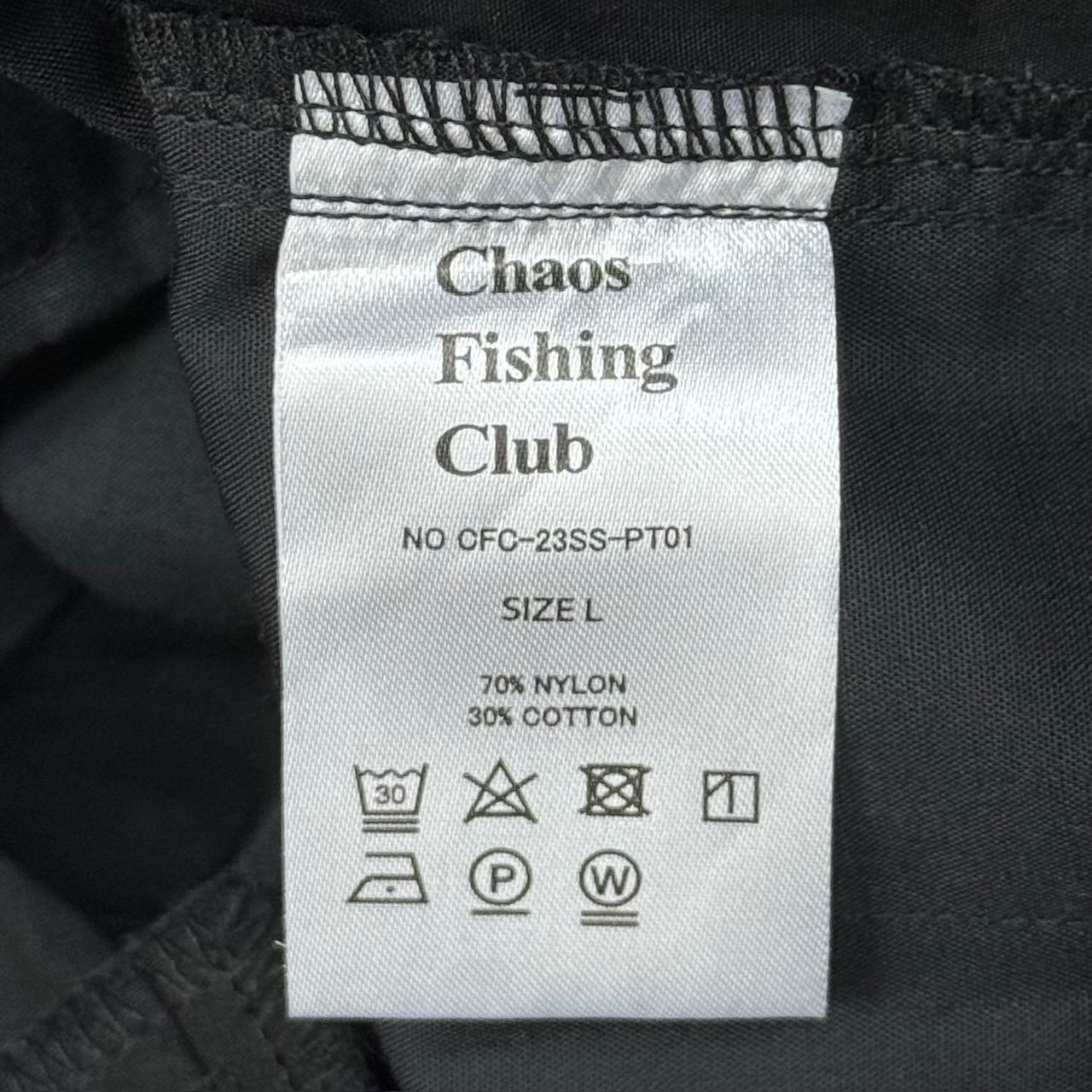 定価25300円 新品 Chaos Fishing Club CFC-23SS-PT01 LOGO EASY CARGO