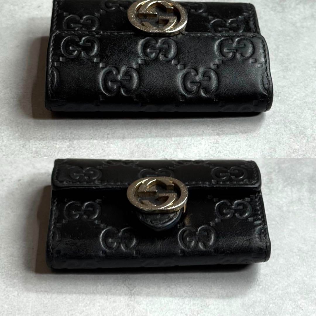 GUCCI グッチ / シマインターロッキングGキーケース 6連 GG型