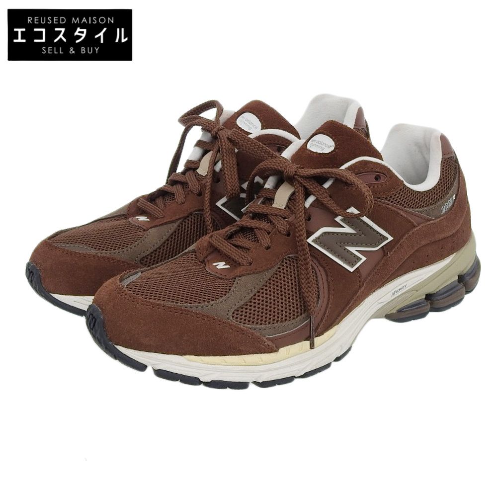 NEW BALANCE ニューバランス Made in Vietnam スエード メッシュ スニーカー シューズ メンズ ブラウン 27.5cm M2002RFF 9.5 US