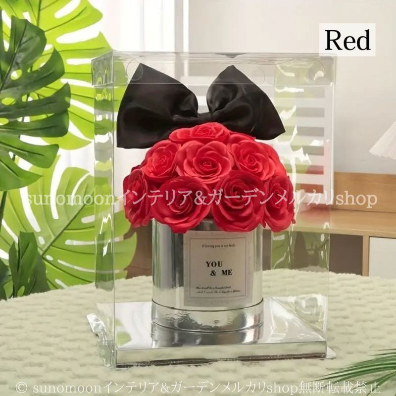 造花 クリアボックス