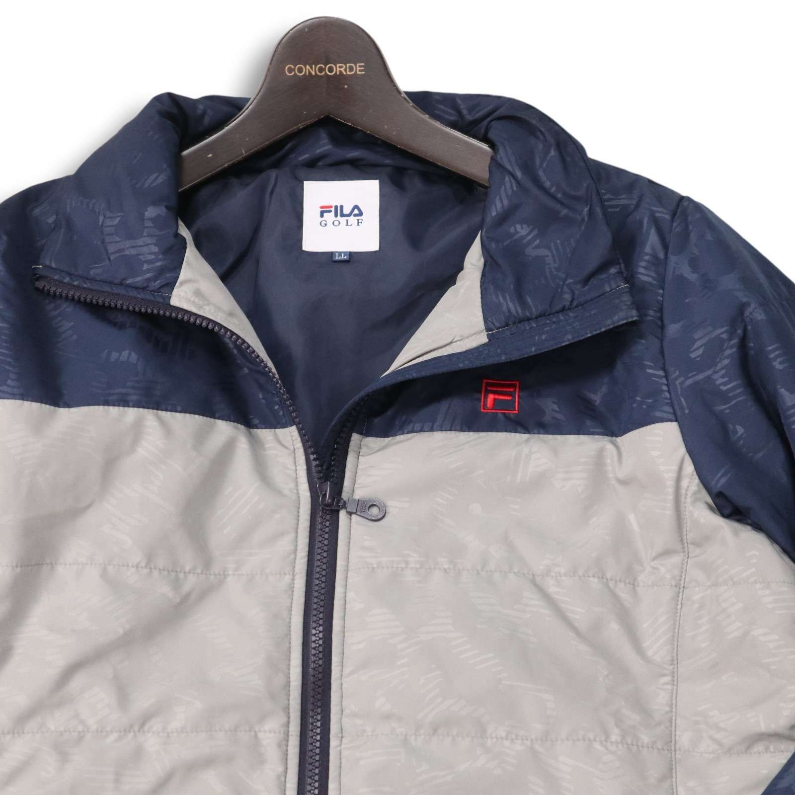 FILA GOLF フィラ ゴルフ 秋冬 カモフラ柄☆ 中綿 ジップ