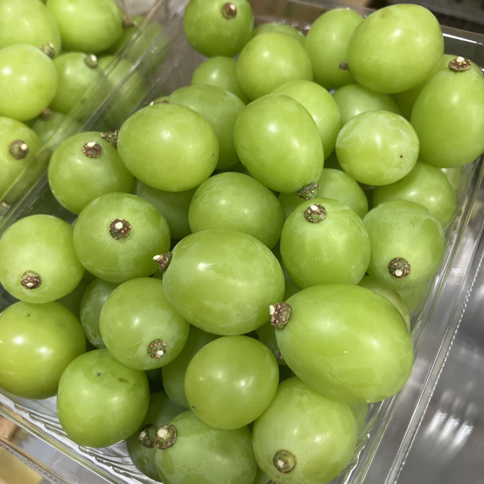 シャインマスカット(粒)  約4㎏ 小粒の岡山シャマス4.0kg：岡山県産のシャインマスカット