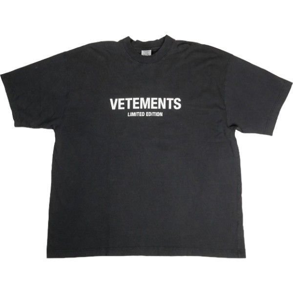 Size【L】 VETEMENTS ヴェトモン 23SS Limited Edition Logo Tee Black 