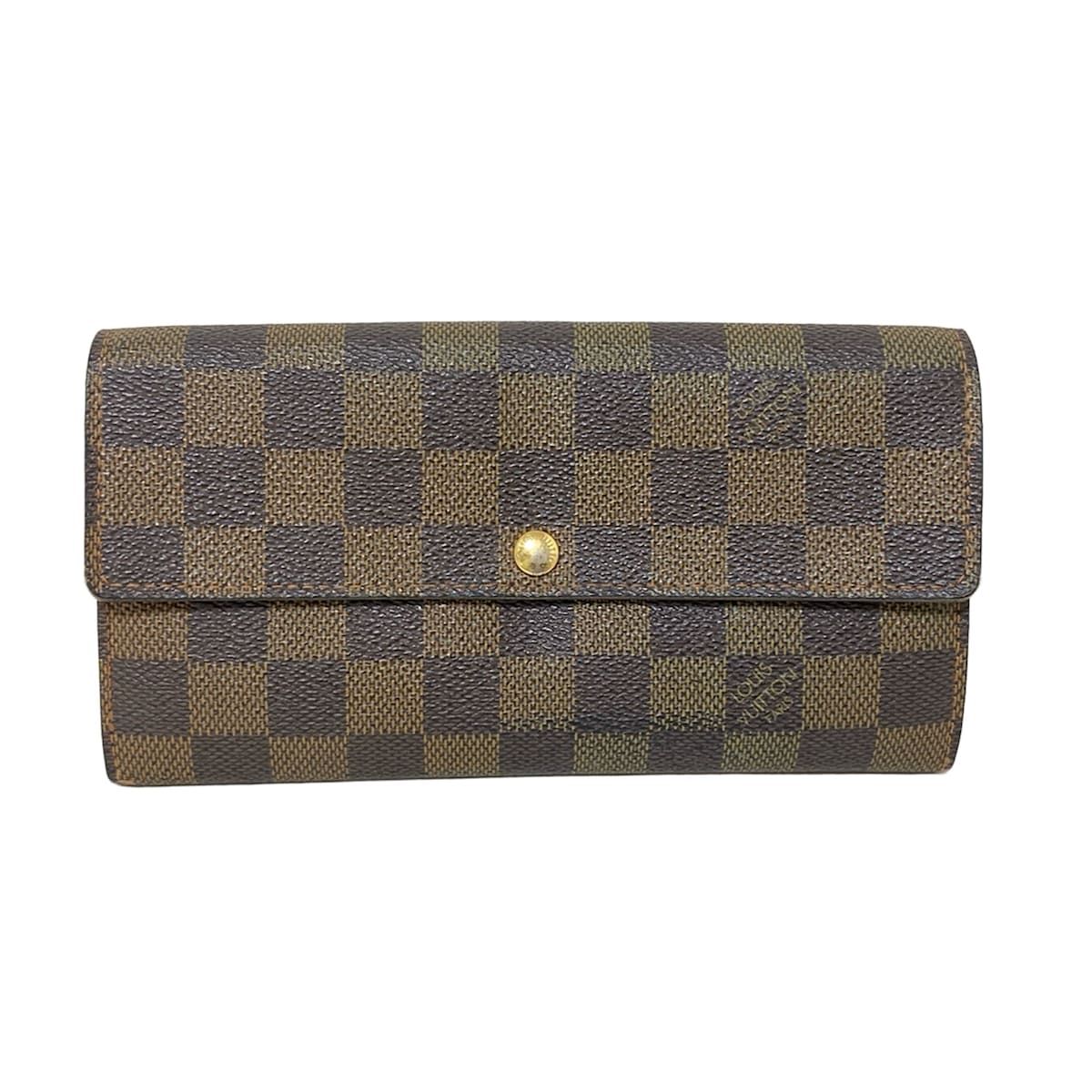 LOUIS VUITTON ルイヴィトン 長財布 ダミエ ポルトフォイユサラNM2 N61734 エベヌ