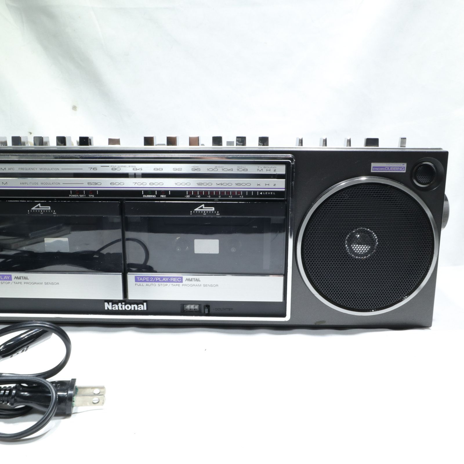 National RX-D30 ダブルラジカセ 当時物 昭和レトロ 昭和レトロ ダブル ラジカセ RX-D30 ナショナル national - メルカリ