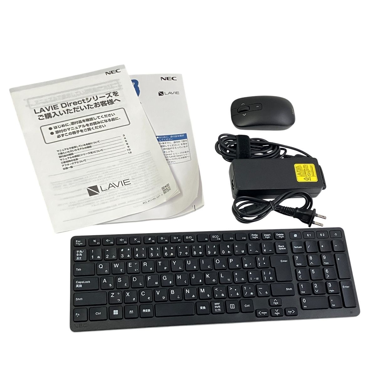 NEC LAVIE Direct A27 PC-GD18SCEAT デスクトップPC AMD Ryzen 7 5700U 16GB HDD 1TB SSD 256GB WIN11 27インチ FHD T10524731