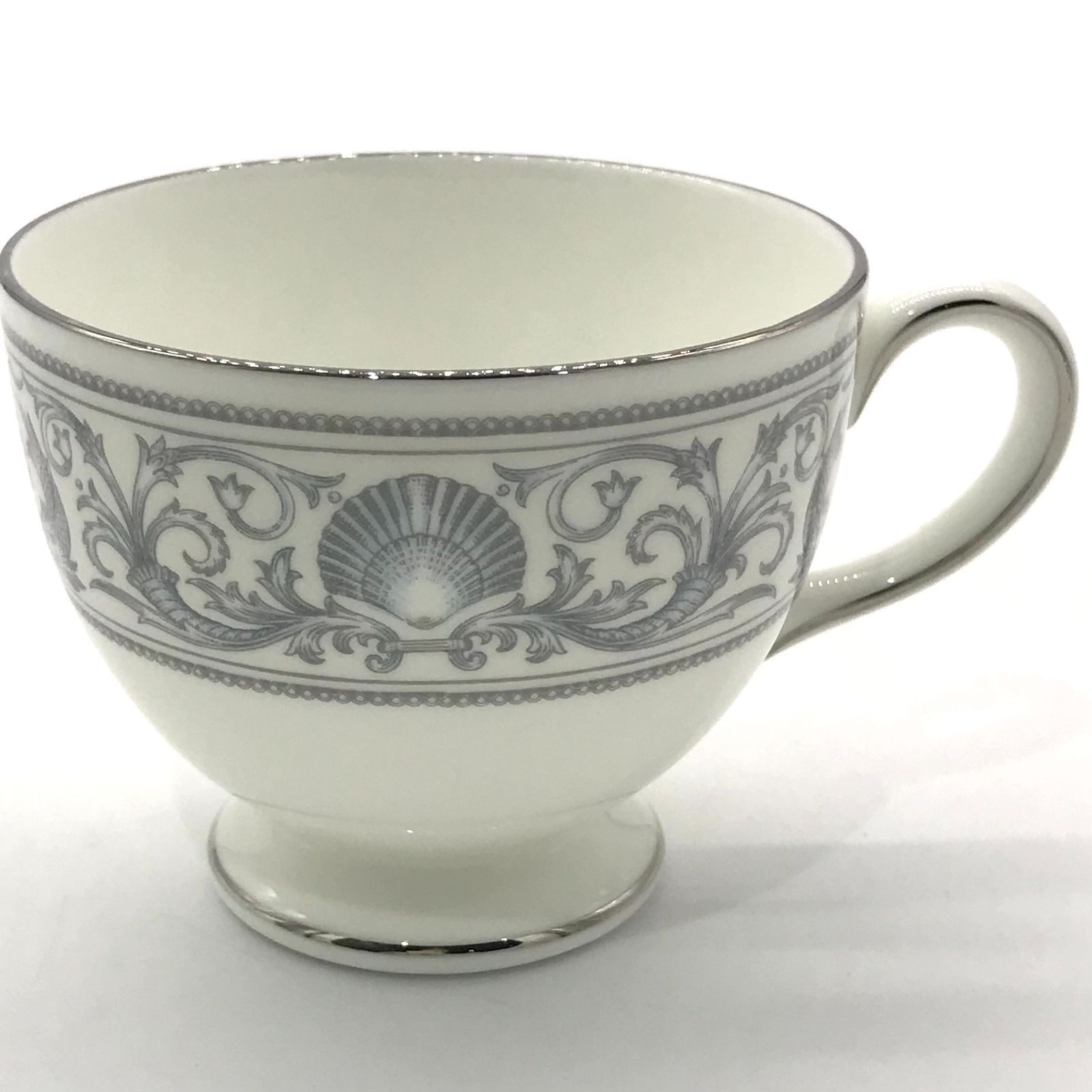 ▽WEDGWOOD/ウェッジウッド カップ＆ソーサ― Dolphin White/ドルフィン