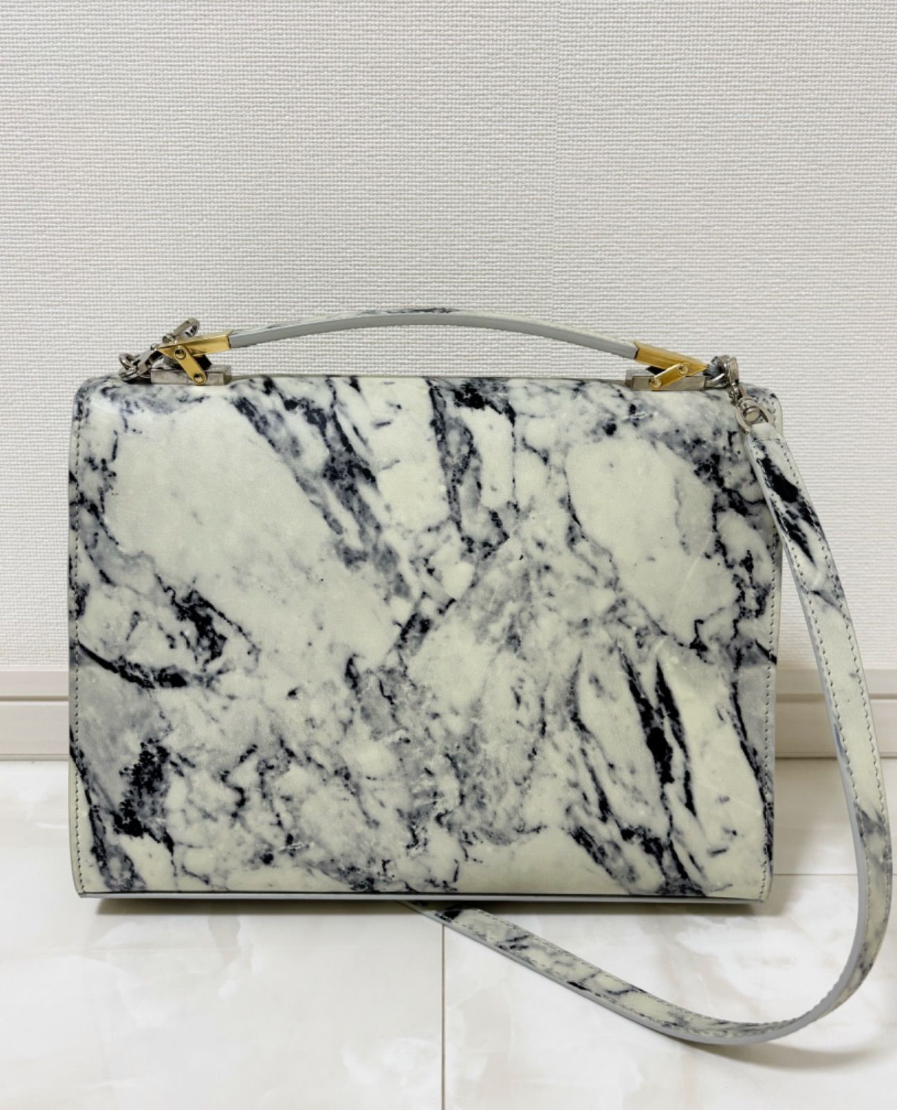 BALENCLAGA バレンシアガ ハンドバッグ 2WAY ルティス ホワイト系  