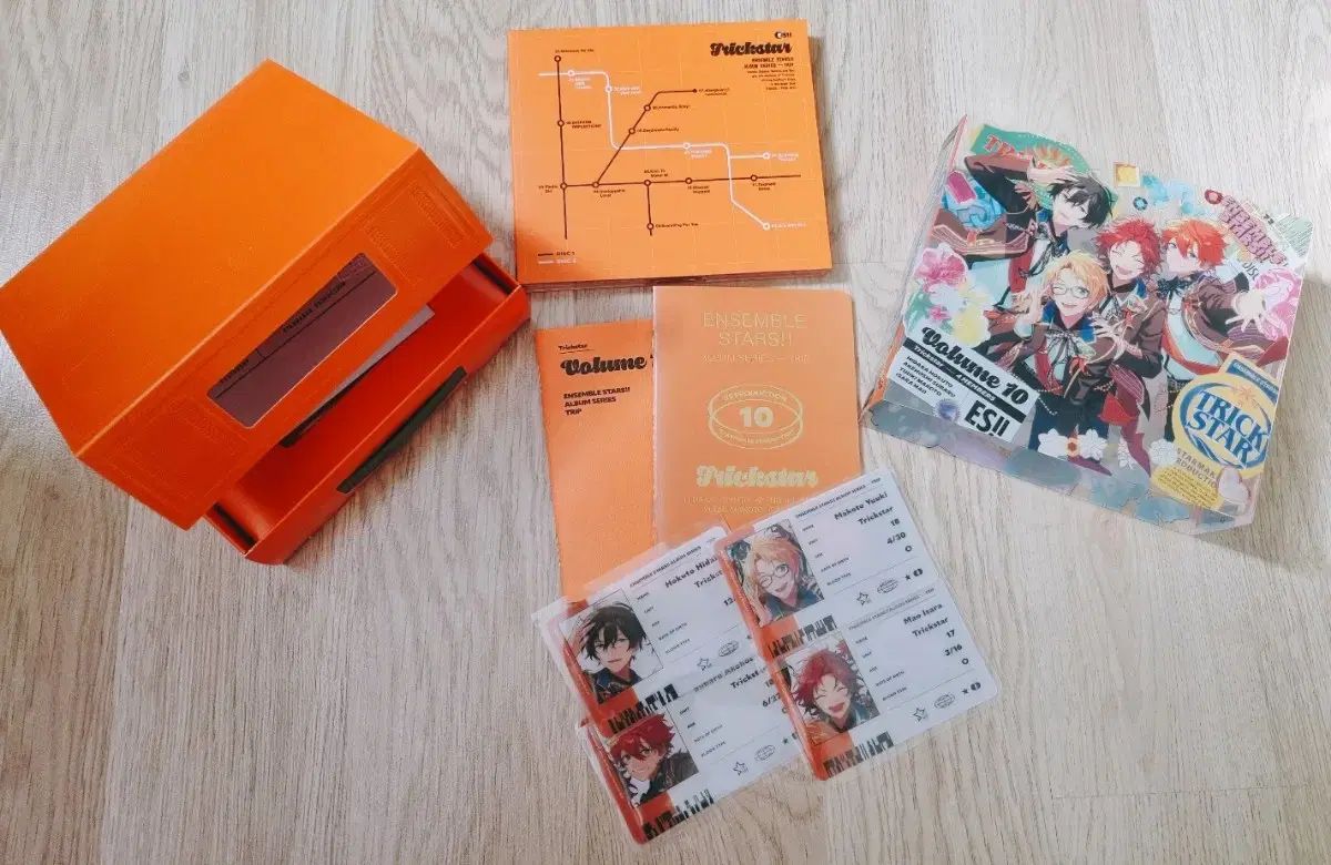 あんさんぶるスターズ！！(あんスタ) Trickstar(トリックスター) Trip 旅行 アルバム+ポスター 出品