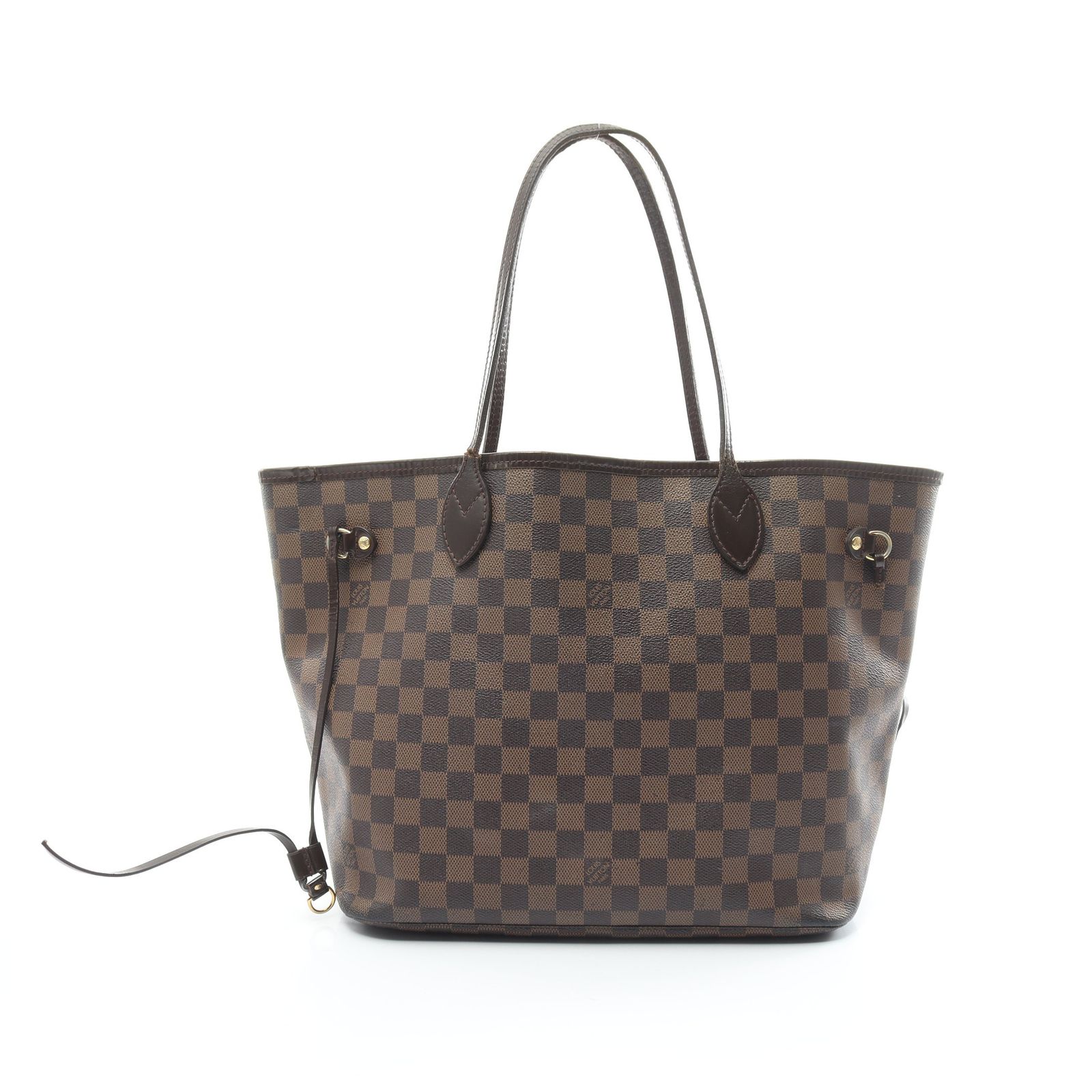 Dランク】LOUIS VUITTON／ルイヴィトン ネヴァーフルMM ダミエエベヌ ショルダーバッグ トートバッグ PVC レザー ブラウン【中古】  - メルカリ