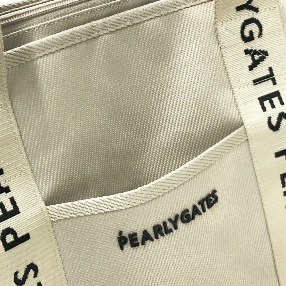 PEARLY GATES パーリーゲイツ　ロッカー トートバッグ　優しいベージュ PEARLY GATES（パーリーゲイツ）の「【PEARLY GATES】NEXT2