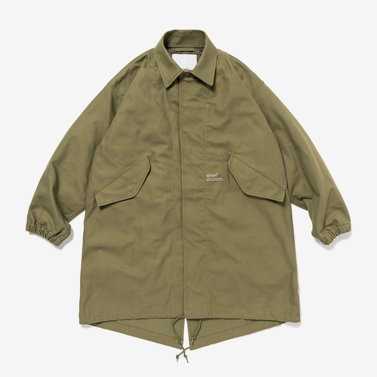 WTAPS / SMOCK / COAT / COTTON オリーブ　Lサイズ WTAPS ダブルタップス 20AW EVASION COAT コート 202TQDT-JKM03