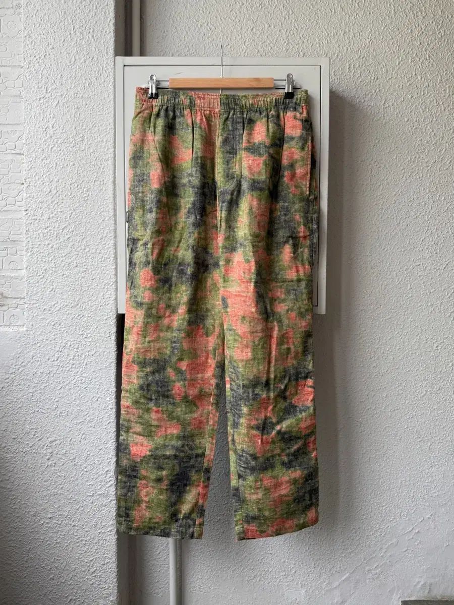 STUSSY フローラル ジャカード パンツ M -36in