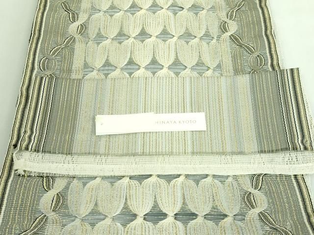 専用帯1173 ●ひなや工房 伊豆蔵明彦 高級 正絹 夏帯 太鼓全通 袋帯 平和屋着物□極上 ひなや工房 くむ・あむ・おる 伊豆蔵明彦 唐織