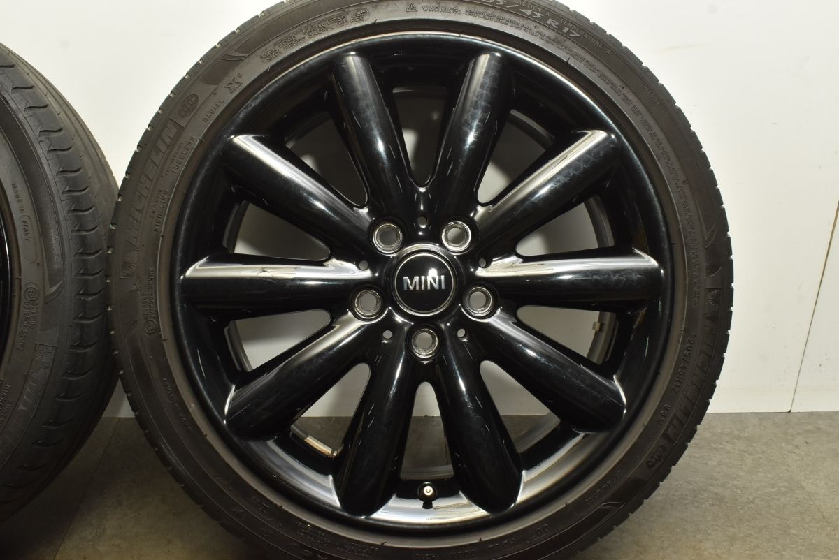 MINI F55 F56 クーパー 純正OP 17in 7J 54 PCD112 ミシュラン プライマシー3 205 45R17 品番 6855109 F57 コンバーチブル 流用 FFCRYSTALESIA_COM