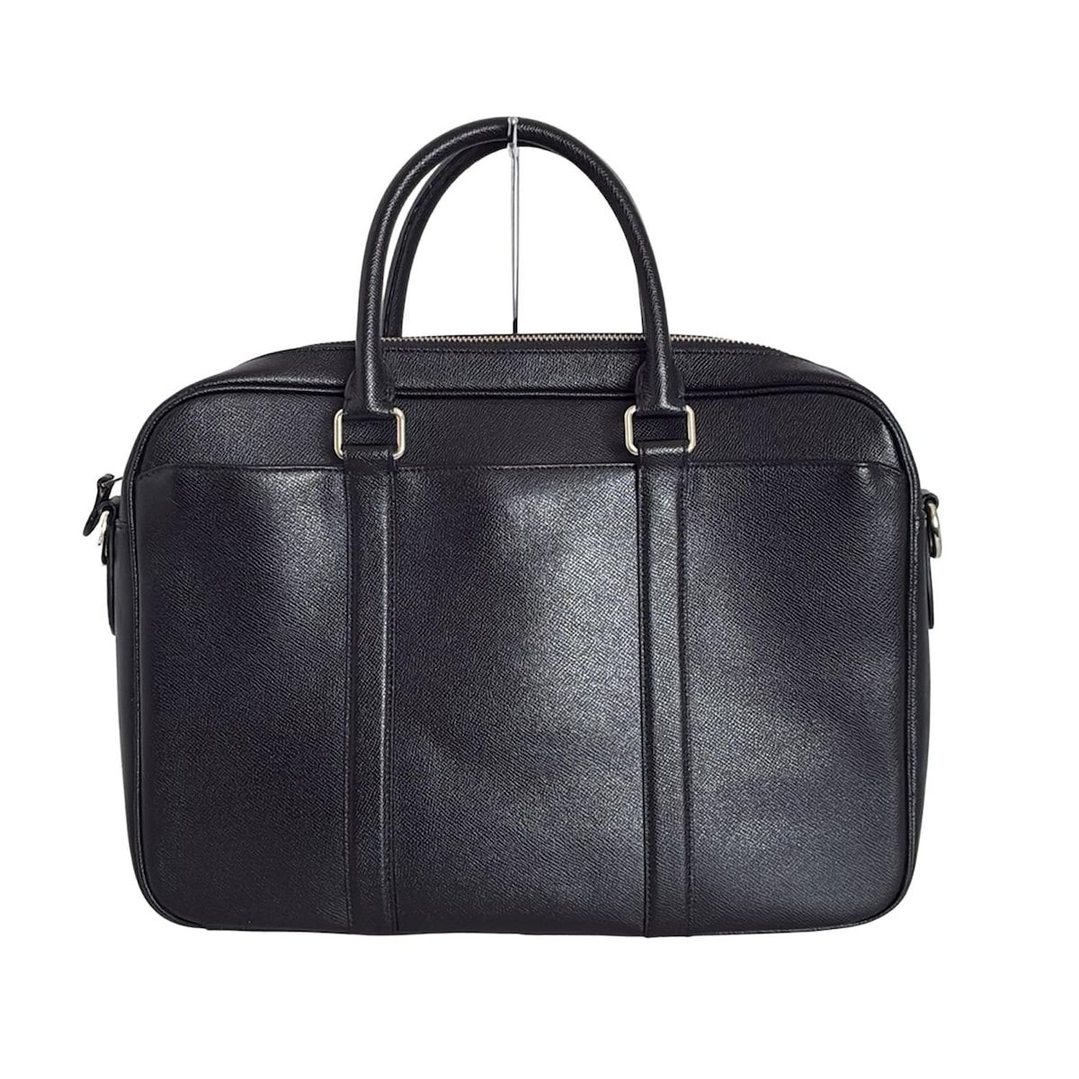 COACH 59057 PERRY ビジネスバッグ ブラック レザー 通勤 COACH(コーチ) ビジネスバッグ ペリー F59057 黒 レザー - メルカリ