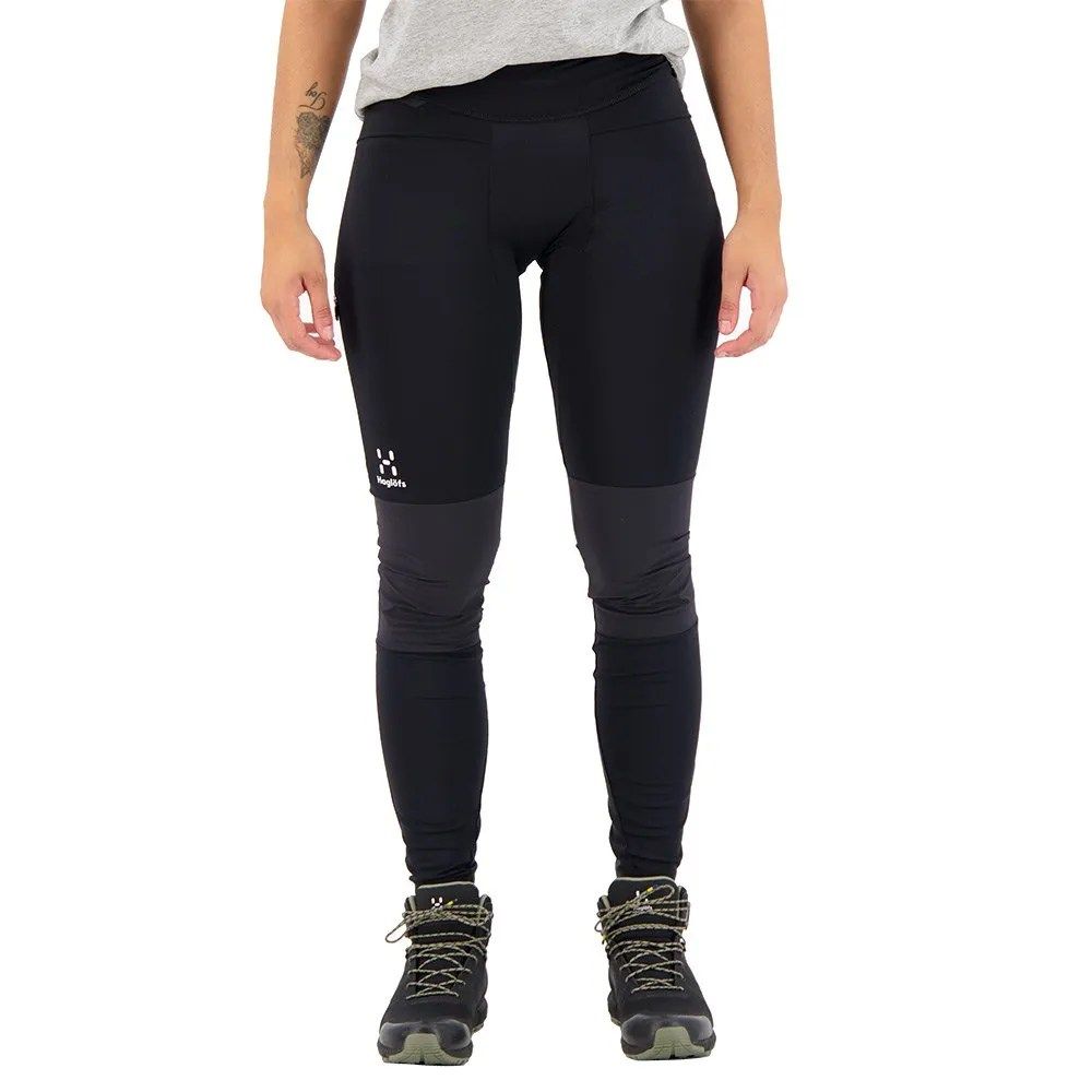 お取り寄せ ２～４週間で発送 ホグロフス ルナ レギンス レディース True Black t HAGLOFS Luna leggings t
