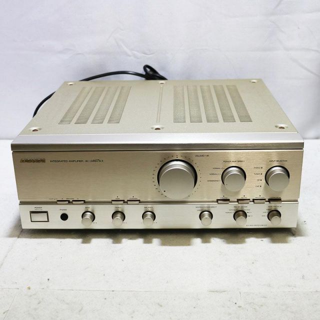 SANSUI AU-α607KX プリメインアンプ 分解メンテナンス済み中古品