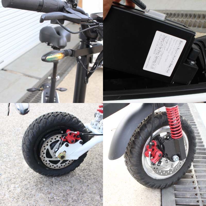 T074)【カラー注意！】☆送料込み/未使用 ECOモビ 電動スクーター イエロー BIKE F1 最大航続距離40km 最高45km/h 13Ah  バイク 原付 EV Scooter - メルカリ