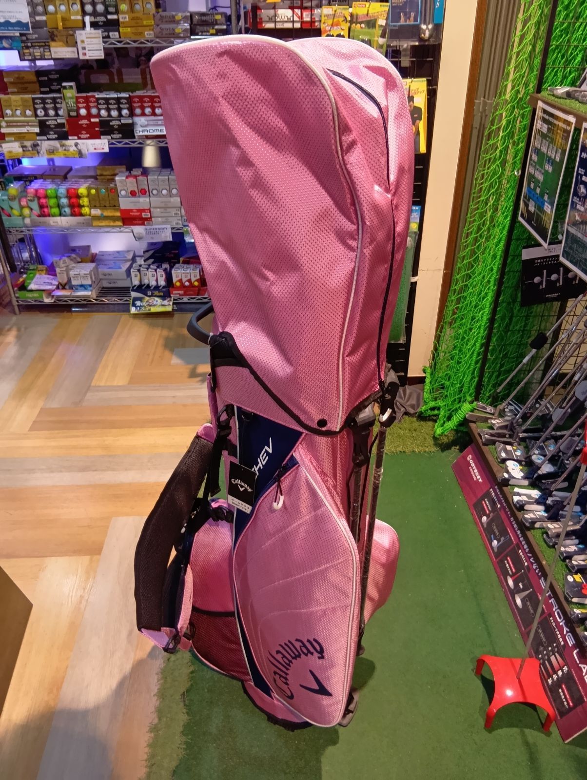Callaway ピンク キャディバッグ 新品未使用】キャロウェイ キャディ