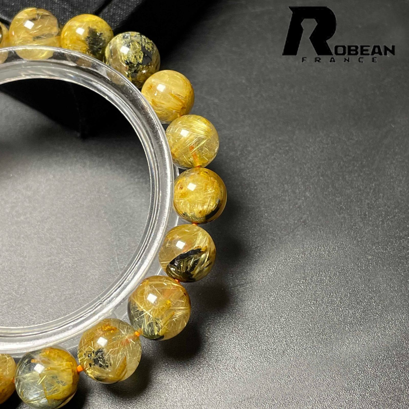 太陽花タイチンルチル 黄金針水晶