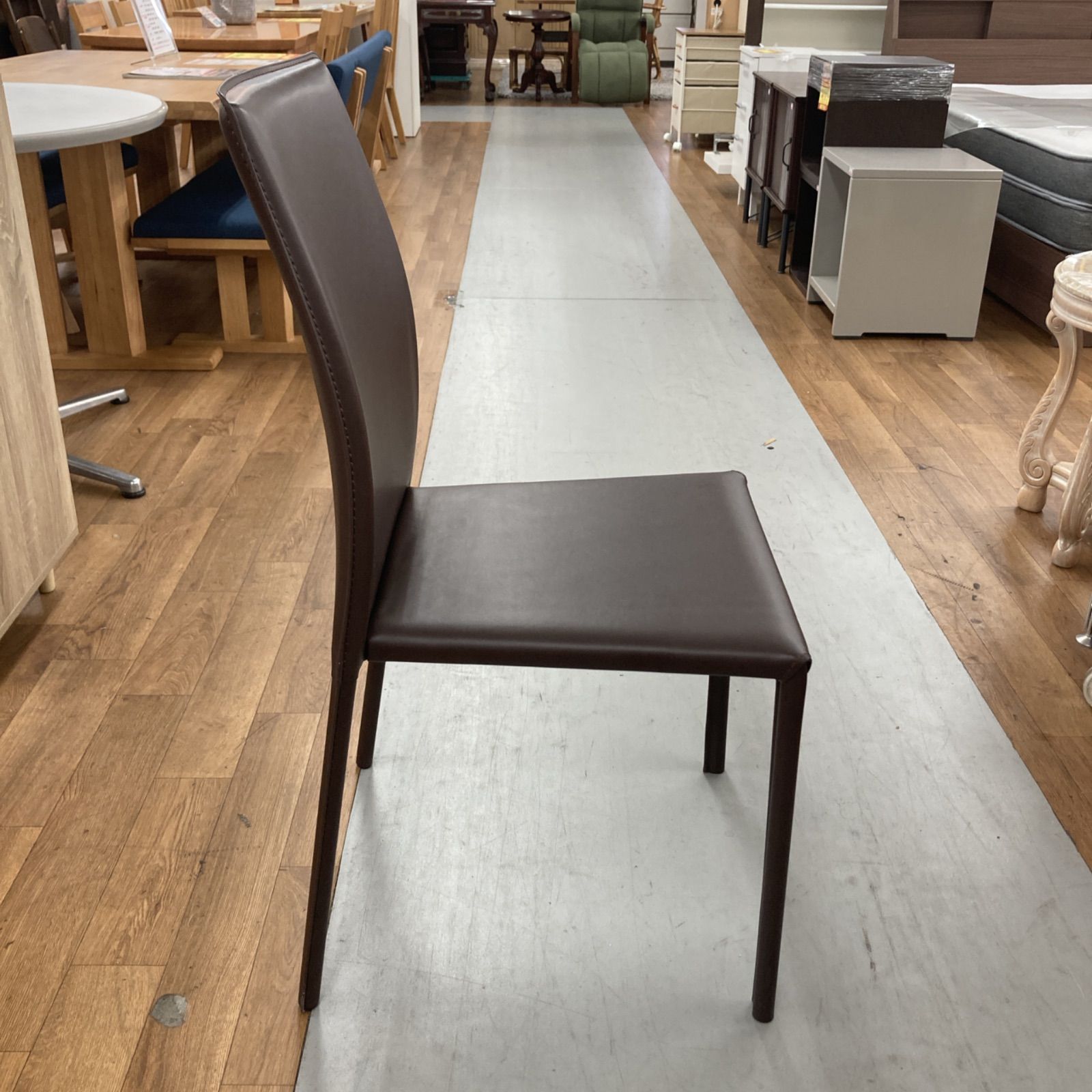 S706 ⭐ あずま工芸 ダイニングチェア 3脚セット スタッキングチェア