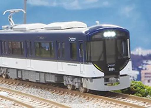 中古】鉄道模型 1/150 京阪3000系 8両編成セット 動力付き [30190