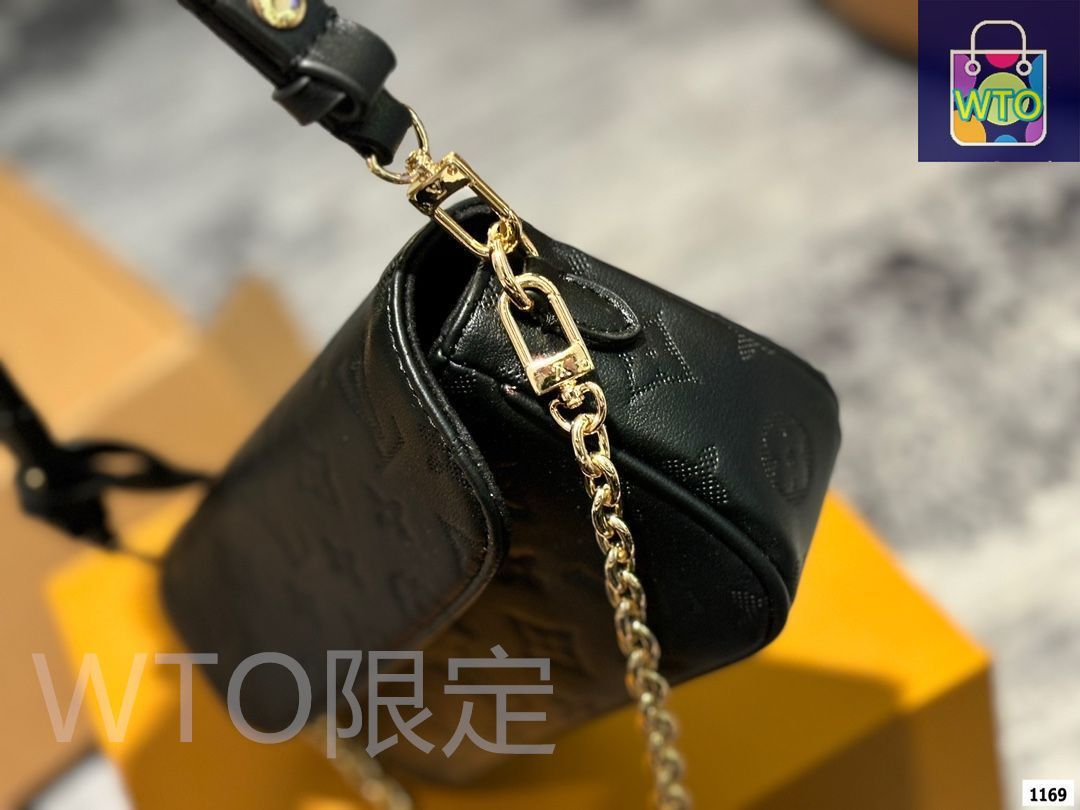 LV/ルイヴィトンWALLET ON CHAIN IVY、脇バッグ、斜めショルダー