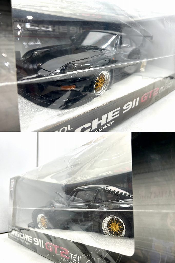 s24t-0387a【中古】ポルシェ PORSCHE 911 GT2 ブラック　ラジコン 未開封品 完成品 s24t-0387a【中古】ポルシェ PORSCHE 911 GT2 ブラック ラジコン