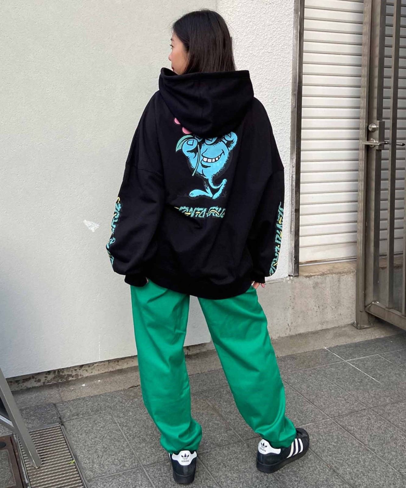 【ムラサキスポーツ限定】SANTACRUZ サンタクルーズ レディース パーカー プルオーバーフーディ 502241332 ムラサキスポーツ限定】SANTACRUZ サンタクルーズ レディース