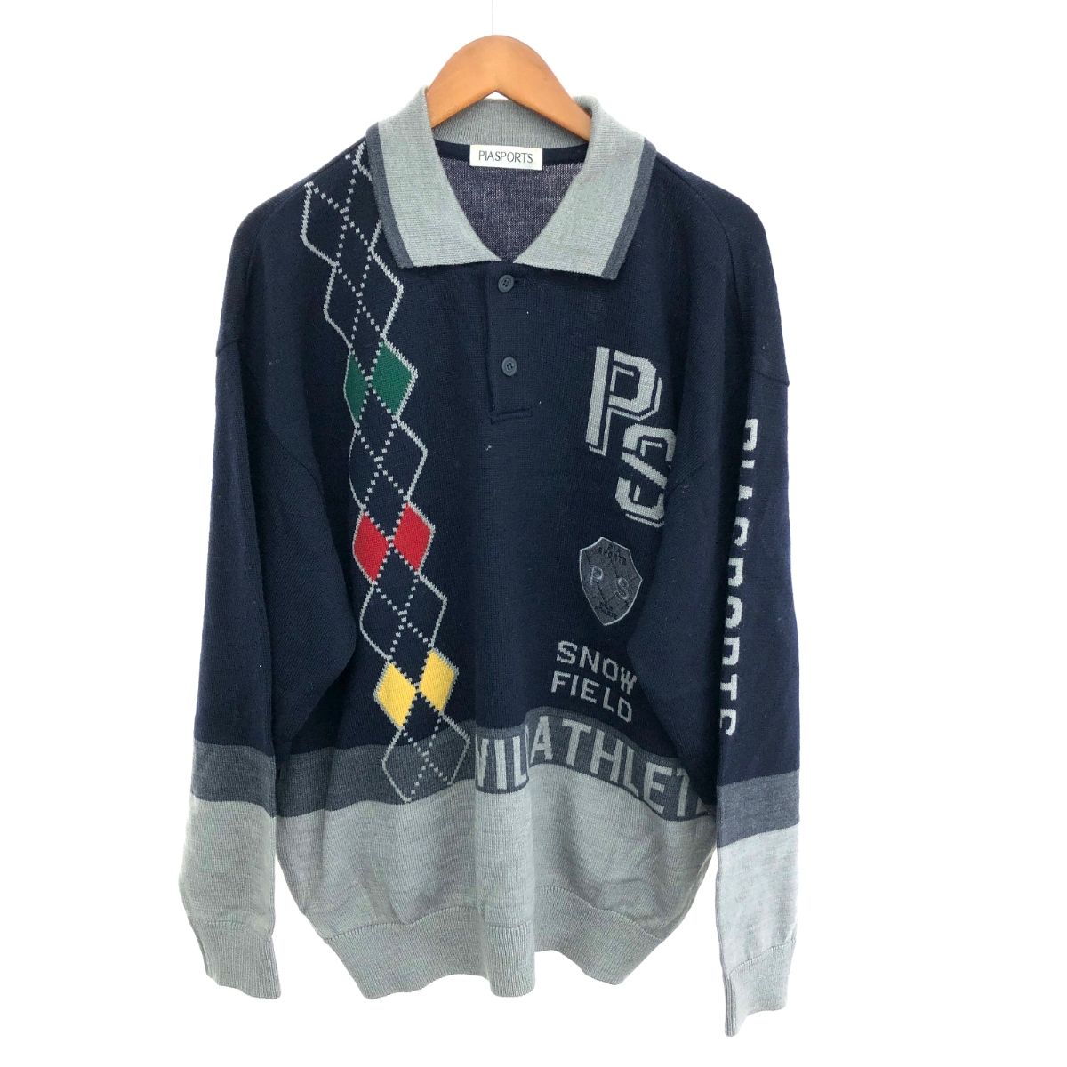 PIA SPORTS イエロー セーター サイズ5 PIA SPORTS イエロー セーター サイズ5