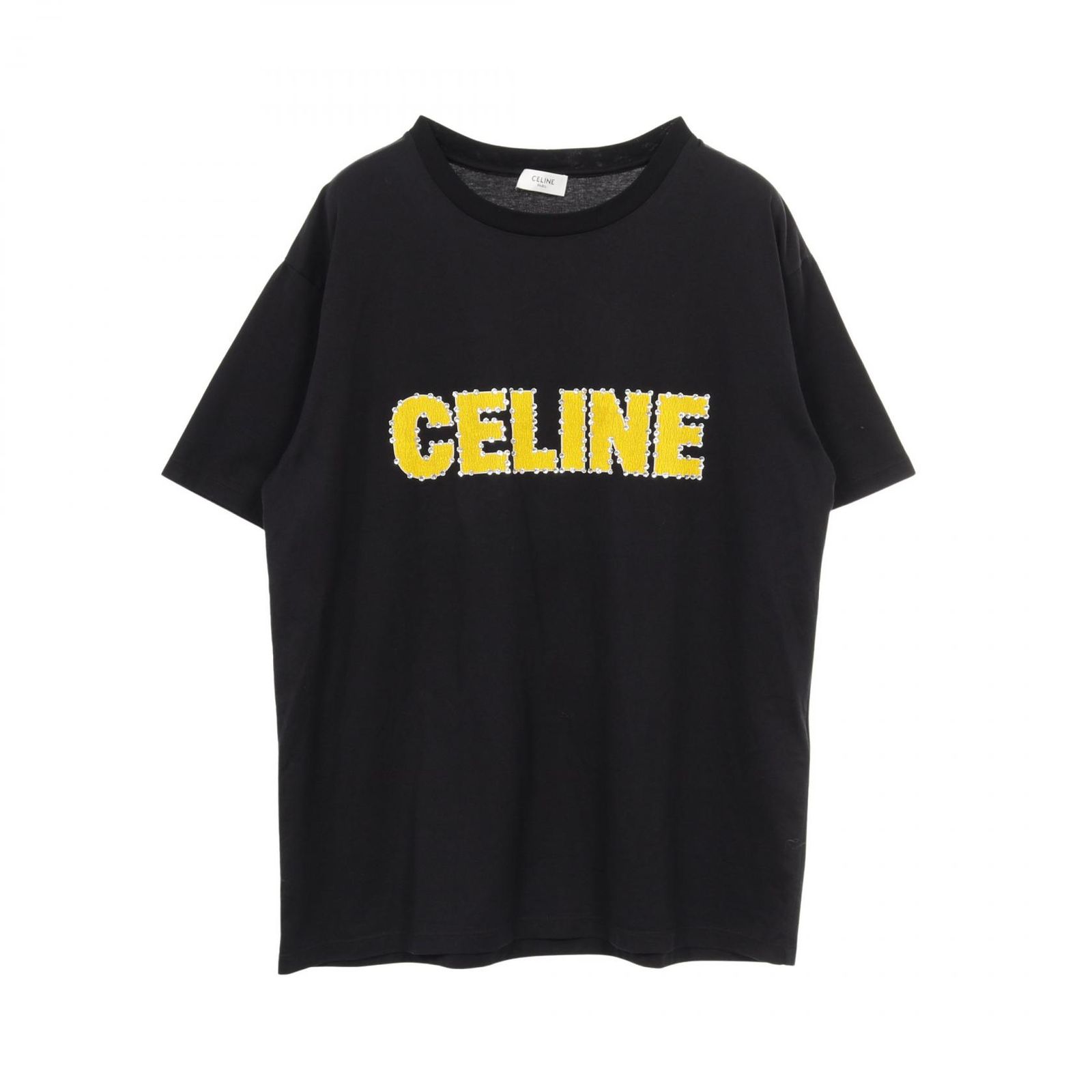 大人気✨️CELINE センターロゴ Tシャツ Sサイズ CELINE セリーヌ Tシャツ サイズ:S 2X29C671Q ロゴプリント