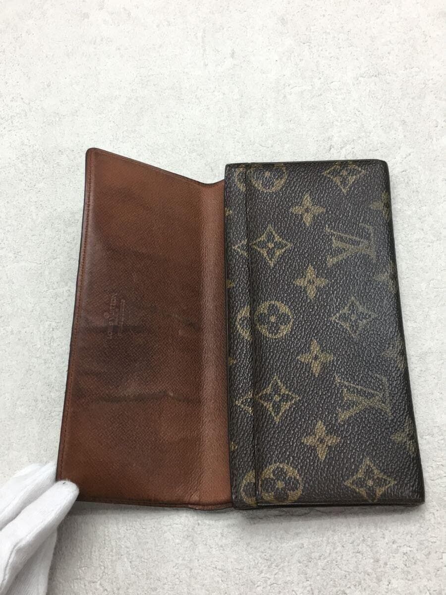 LOUIS VUITTON ポルト・円・3カルトクレディ_モノグラム_BRW PVC ブラウン 総柄 レディース - メルカリ