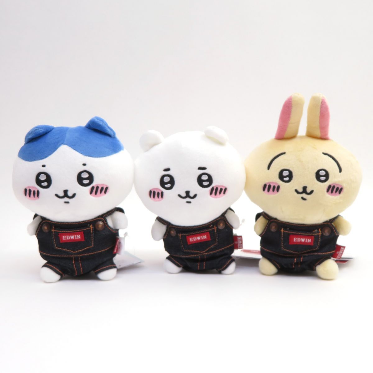 ちいかわ×EDWIN エドウィン コラボ オーバーオール ぬいぐるみ