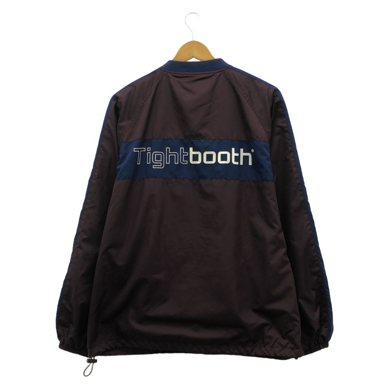 TIGHTBOOTH ジャケット Mサイズ 中古 中古】TIGHTBOOTH ナイロンジャケット 赤紫 M タイトブース [19
