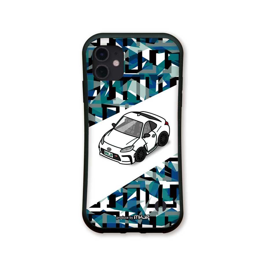 車種別ボディカラーが選べるスマホケース iPhoneケースグリップタイプ