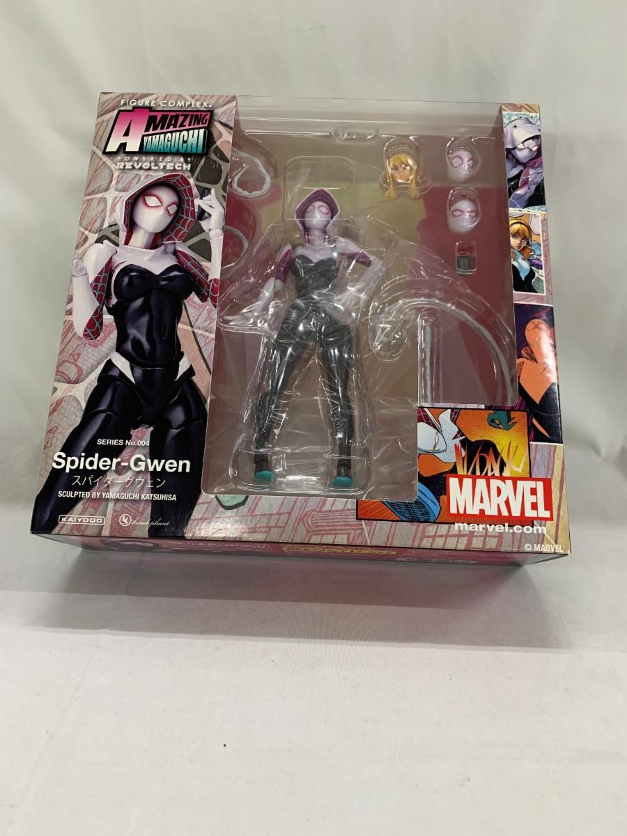 figure complex AMAZING YAMAGUCHI Spider-Gwen スパイダーグウェン アクションフィギュア リボルテック