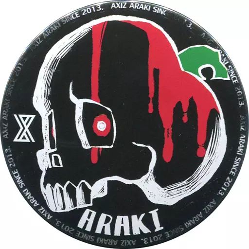 中古】バッジ・ピンズ あらき 缶バッジ 「XYZ TOUR 2017 -SUMMER-」 缶