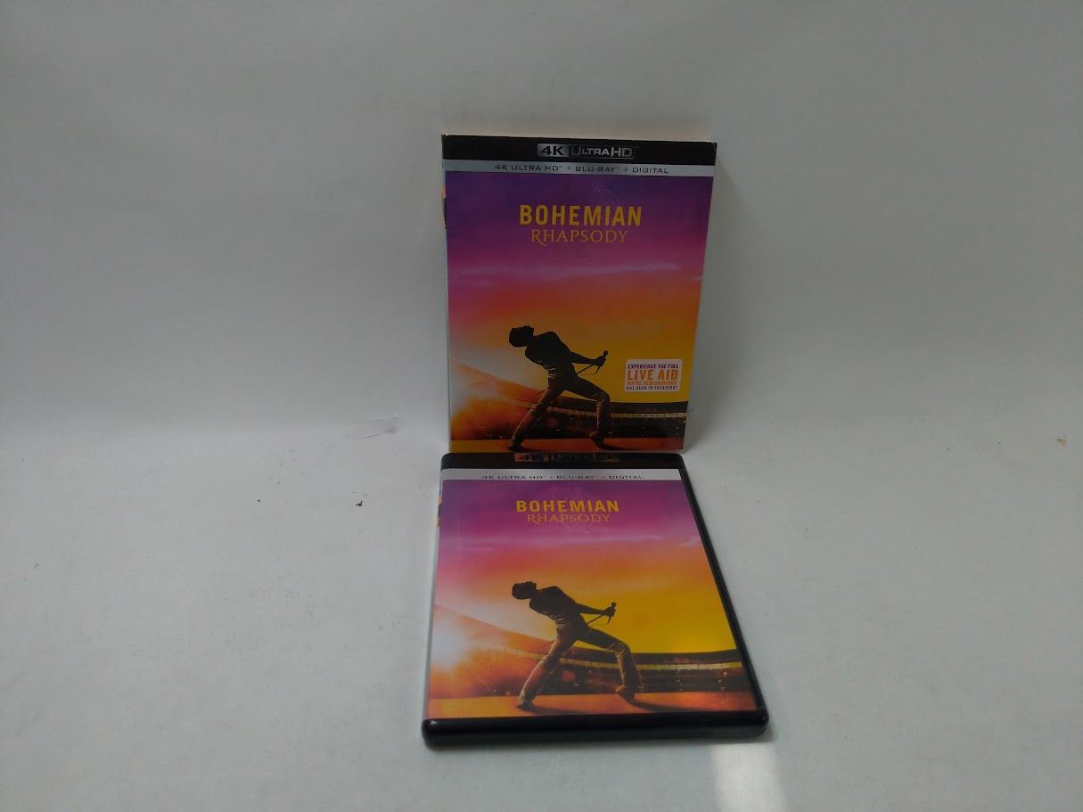 4K ULTRA HD + Blu-ray 「ボヘミアン・ラプソディ(2枚組)」 UHD シュリンク付 ボヘミアン・ラプソディ(2枚組)[4K ULTRA HD Blu-ray](中古品)