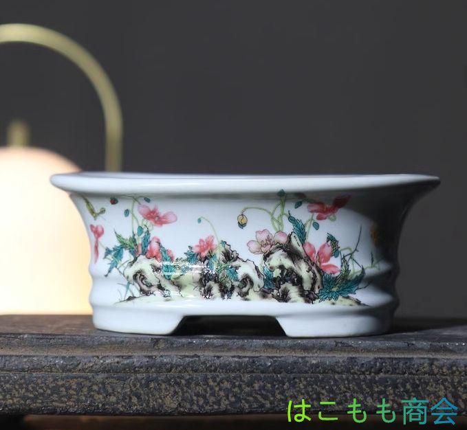 冰裂開片鉢 盆栽鉢 植木鉢 小品盆栽鉢 大品盆栽鉢