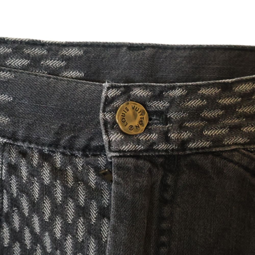 20AW ×NIGO ジャイアントダミエウェーブスモノグラムデニムジャケット LOUIS VUITTON (ルイヴィトン) 20AW ×NIGO ニゴー ジャイアント