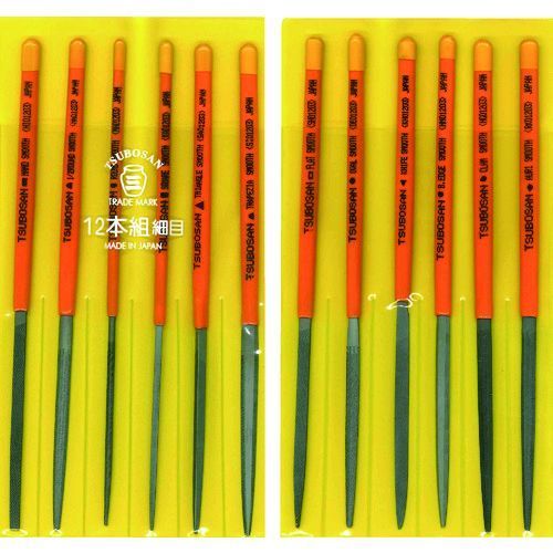 【新品・7営業日以内発送】【即納在庫品】ツボサン ST01203 組ヤスリセット １２本組 細目 TSUBOSAN キコウシヨウ【沖縄離島販売】