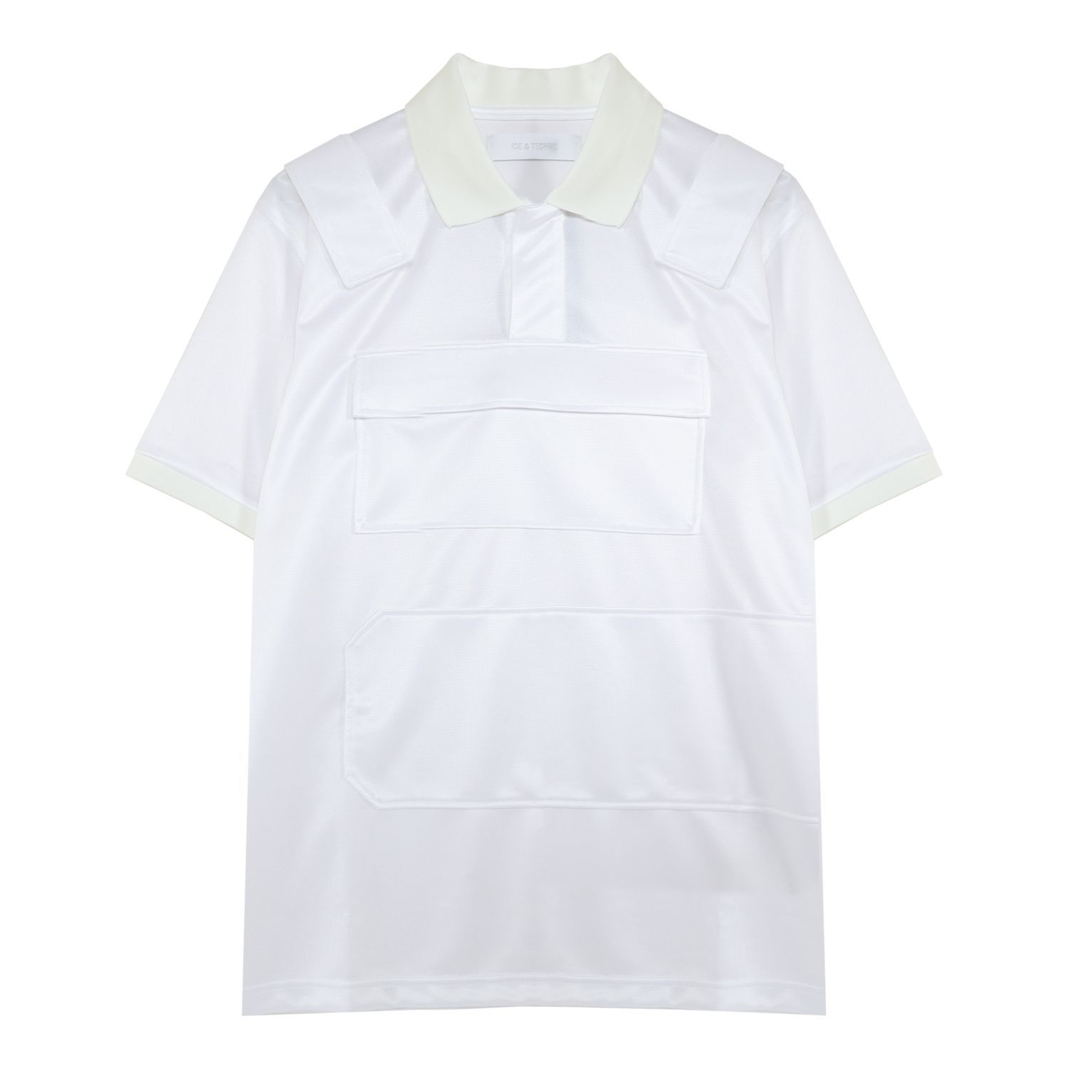 ICE & TECHNO (アイス アンド テクノ) TACTICAL POLO (WHITE) [半袖